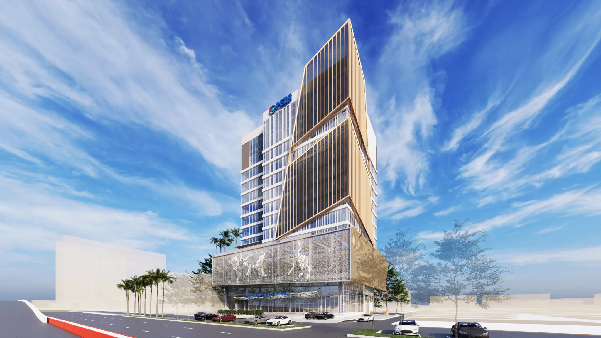 Building of Philippine Economic Zone Authority office
