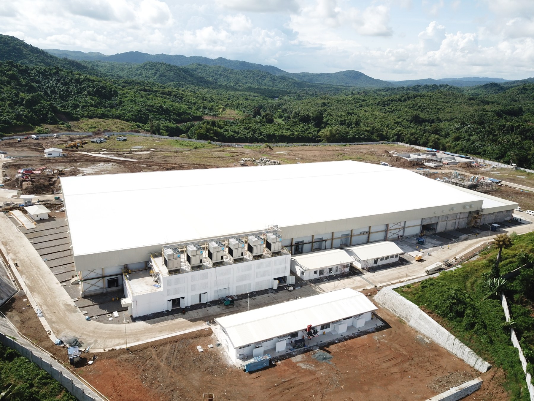 Construction of Production Building for San Miguel Foods Inc. in Quezon